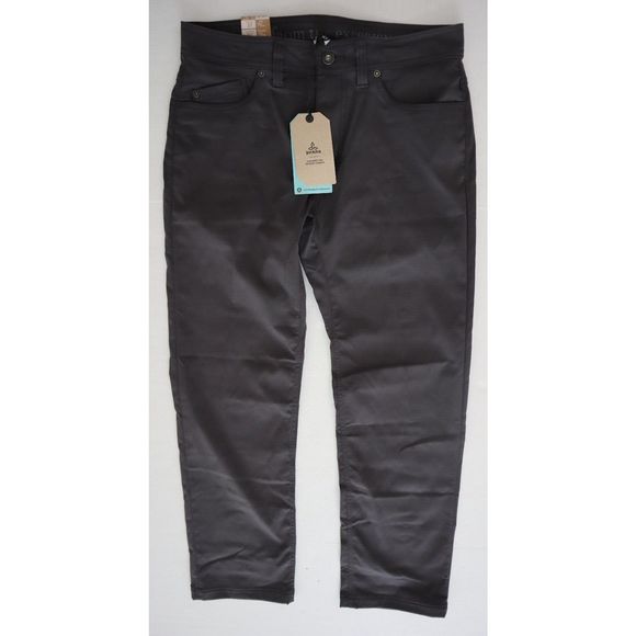 prAna M4BN30312 Men’s Sz 31x30 Charcoal Gray Everyday Essential Brion Pants $79 - Picture 1 of 7